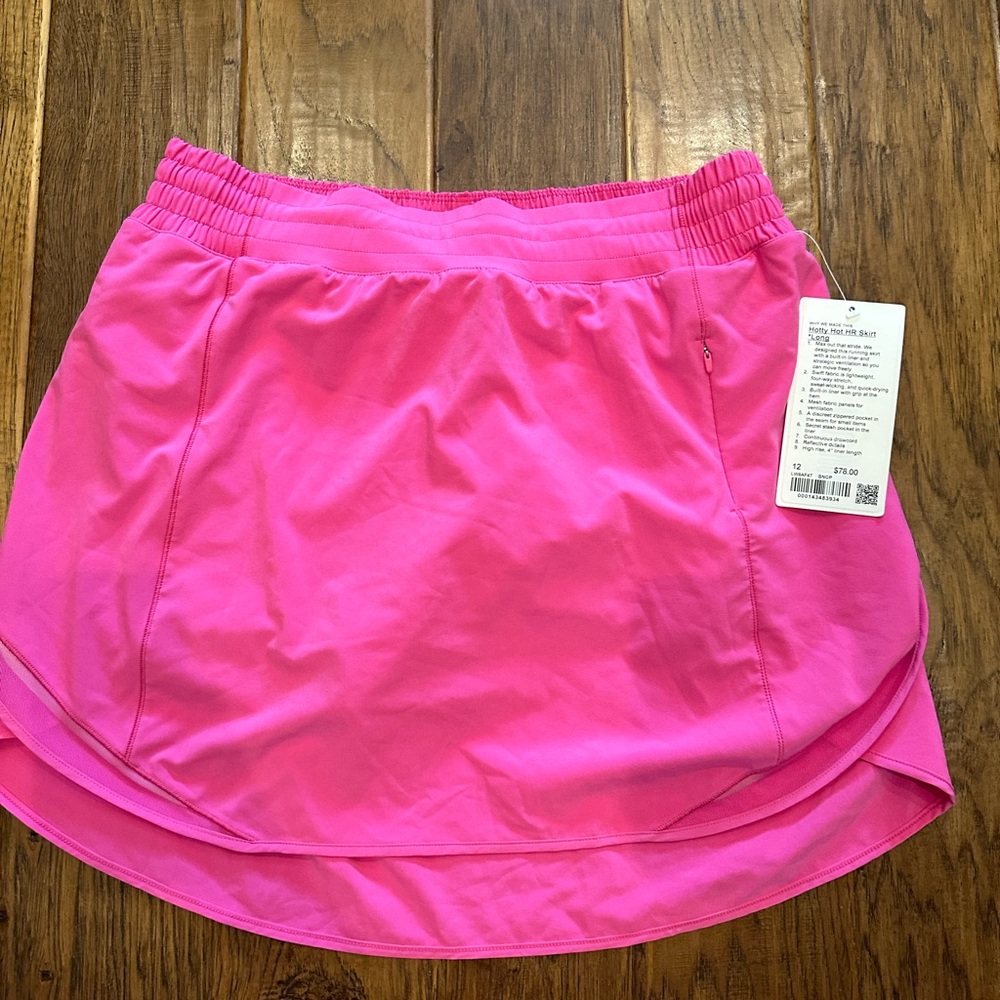 BNWT Lululemon Hotty Hot HR Skirt -Long